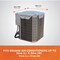 Modern Leisure Basics Universal Air Conditioner Cover, Mesh Topper, 36 in. Square, Light Gray 3124 - alternate 5